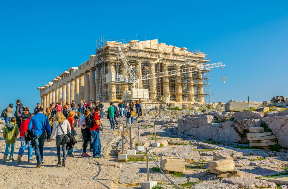Griechenlands Baustellen: Die Arbeiten an Athens Finanzmisere sind nicht abgeschlossen. Foto: Shutterstock