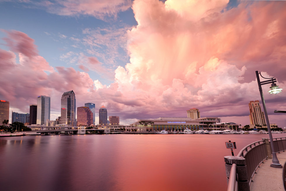 US-Bürger, die es sich leisten können, ziehen nach Florida: Tampa Bay. Foto: Getty Images