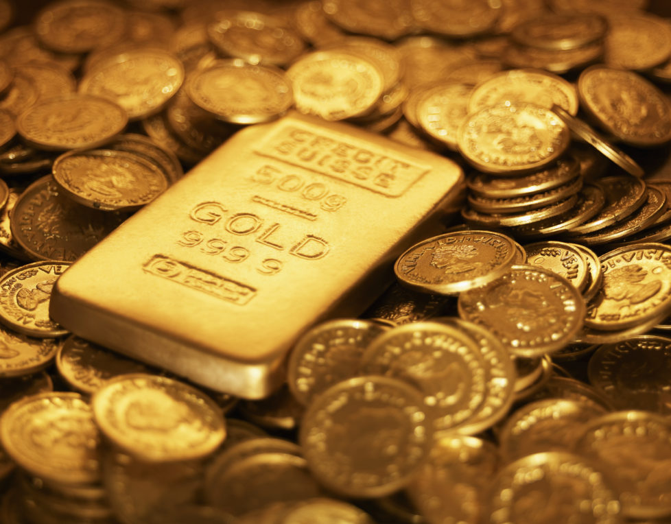 Rettungsanker: Bei Verunsicherung an den Märkten gewinnt Gold an Bedeutung. Foto Getty