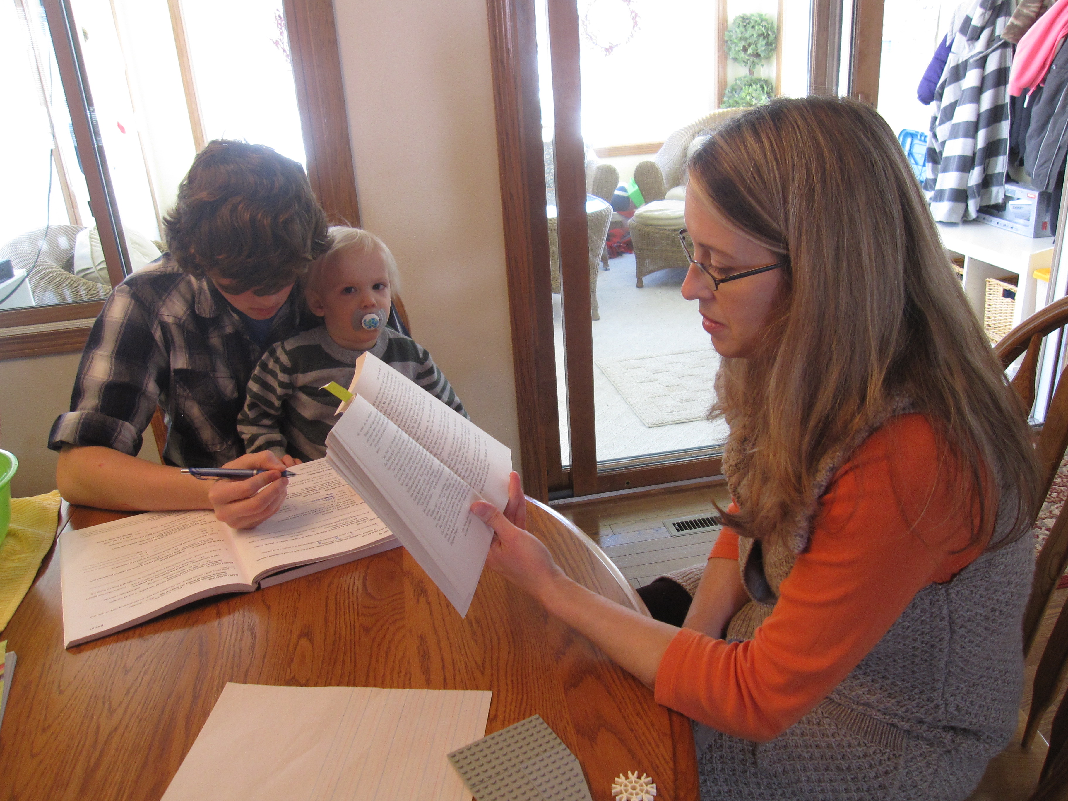 In der Familie Gustoff in Des Moines (USA) macht die Mutter die Lehrerin. Foto: IowaPolitics.com (Flickr)