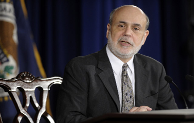 Der Präsident des Federal Reserve Board: Ben Bernanke. (Bild: Keystone/ Susan Walsh)