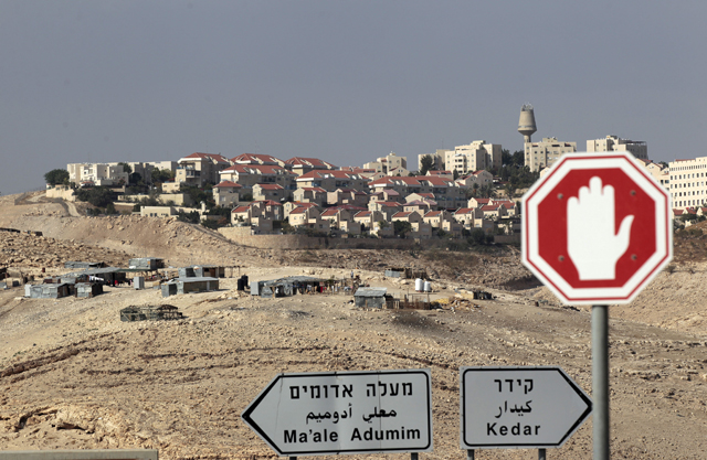 Die Siedlung Maale Adumim im Westjordanland. (Reuters/Ammar Awad)