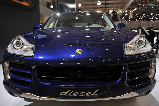 40 Prozent aller Porsches in Deutschland tanken Diesel: Der Porsche Cayenne Diesel. Foto: Sandro Campardo (Keystone)