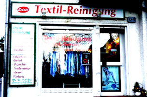 In Berlin an jeder Ecke: Textil-Reinigungen.