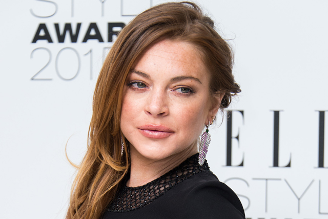 LONDON, ENGLAND - FEBRUARY 24: Lindsay Lohan attends the Elle Style Awards 2015 at Sky Garden @ The Walkie Talkie Tower on February 24, 2015 in London, England. (Photo by Ian Gavan/Getty Images)