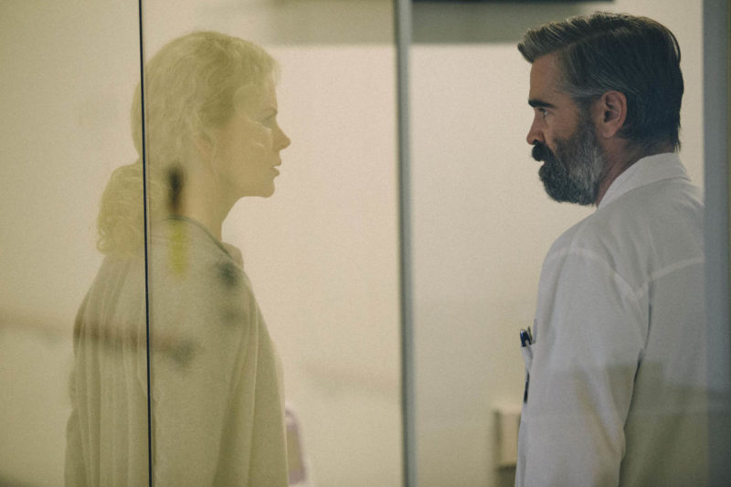 Gefühle prallen an einer gläsernen Wand ab: Nicole Kidman und Colin Farrell in «The Killing of a Sacred Deer». Foto: PD