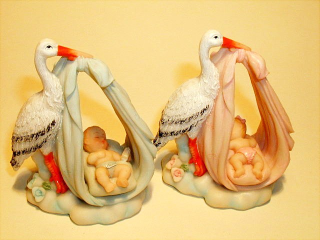 Ungewollt schwanger? Solls doch der Storch bezahlen. (Bild: rakuten.de)