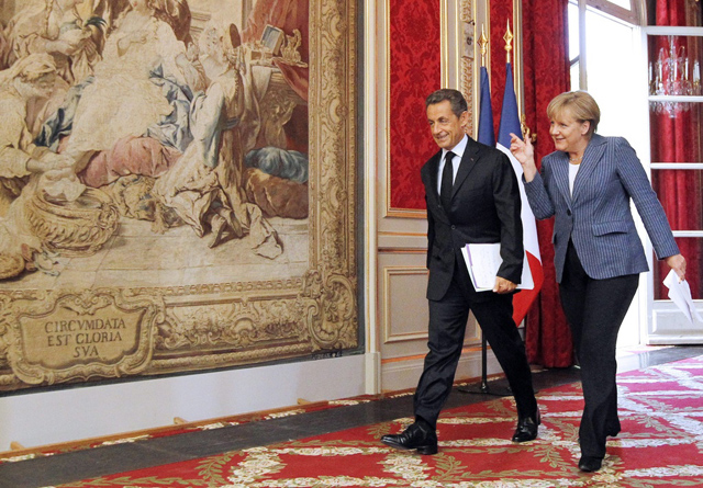 Sie haben gezeigt, wie man möglichst keine Erwartungen weckt und auch diese noch enttäuscht: Nicolas Sarkozy und Angela Merkel.