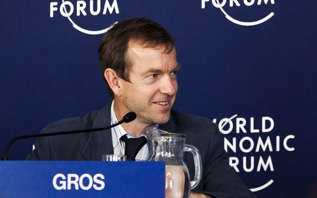 Daniel Gros am World Economic Forum in Wien. (Foto: WEF)