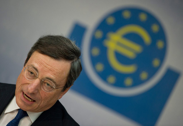 EZB-Präsident Mario Draghi. (Keystone)