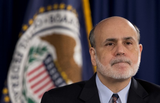 Federal Reserve Chairman Ben Bernanke speaks during a news conference in Washington, Wednesday, March 20, 2013, following the Federal Open Market Committee meeting.  (AP Photo/Manuel Balce Ceneta)