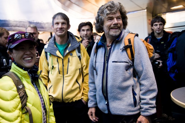 Oh Eun-Sun, Steve House, Reinhod Messner