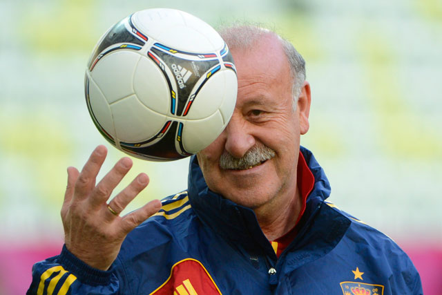 «Am Ende sind wir doch nur Fussballtrainer»: Spanien-Coach Vicente del Bosque. (Bild: AFP)