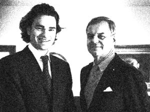 Prinz Adrian Bindella mit Capo Rudi Bindella
