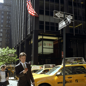 Mit dem Staatsvertrag zwischen der Schweiz und den USA wurde rückwirkend das Bankgeheimnis von über 4000 US-Kundinnen und Kunden aufgehoben: UBS-Filiale in New York.