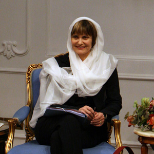 Sie hat die Schweizer Aussenpolitik geprägt wie wenige vor ihr: Micheline Calmy-Rey in Teheran.