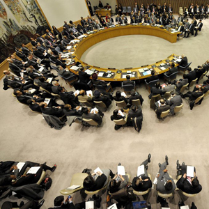 Der Sicherheitsrat bespricht die Lage in Syrien, 31. Januar 2012. (Keystone)