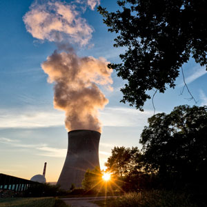 Dürfte das Jahr 2035 überleben: Das Atomkraftwerk Leibstadt. (Bild: Keystone)