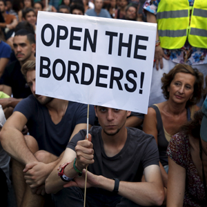 Demonstration in Madrid am 12. September 2015. Foto: Susana Vera (Reuters)