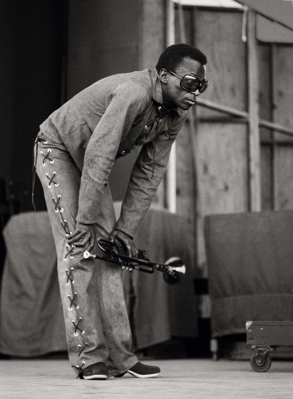 Miles Davis, Newport Jazz Festival, 1974.