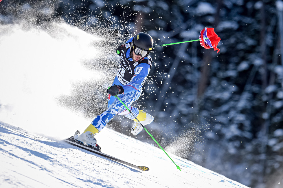 BEAVER CREEK, COLORADO - DECEMBER 06: (FRANCE OUT) Andreas Zampa of Slovakia competes during the Audi FIS Alpine Ski World Cup Menâs Giant Slalom on December 06, 2015 in Beaver Creek, Colorado. (Photo by Alain Grosclaude/Agence Zoom/Getty Images)
