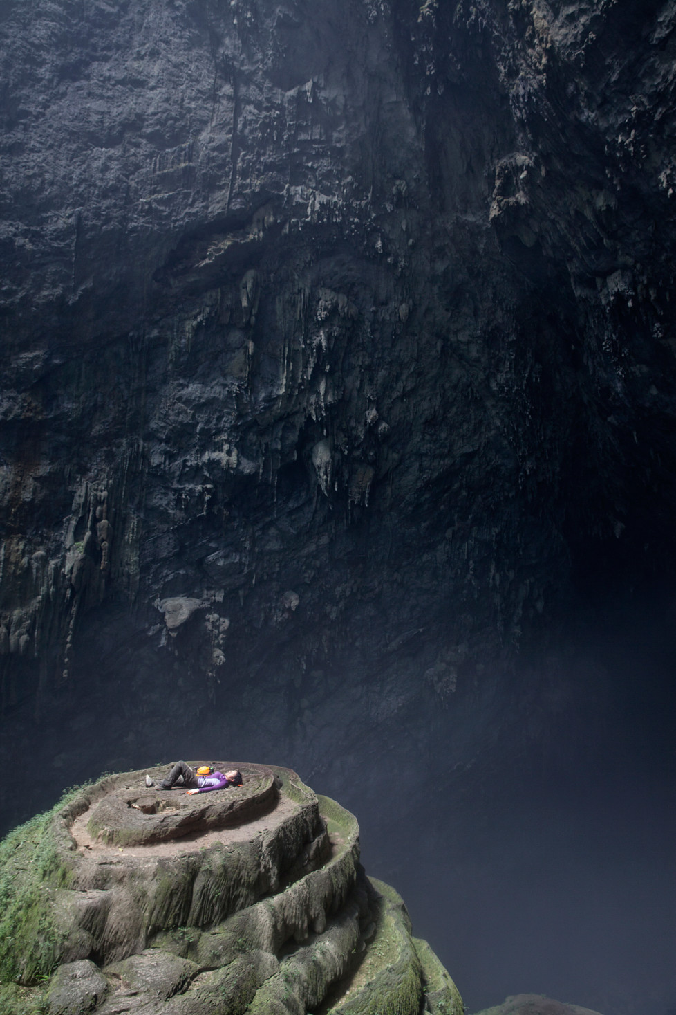 First Donlie in Son Doong Cave. Foto: Tanja Demarmels