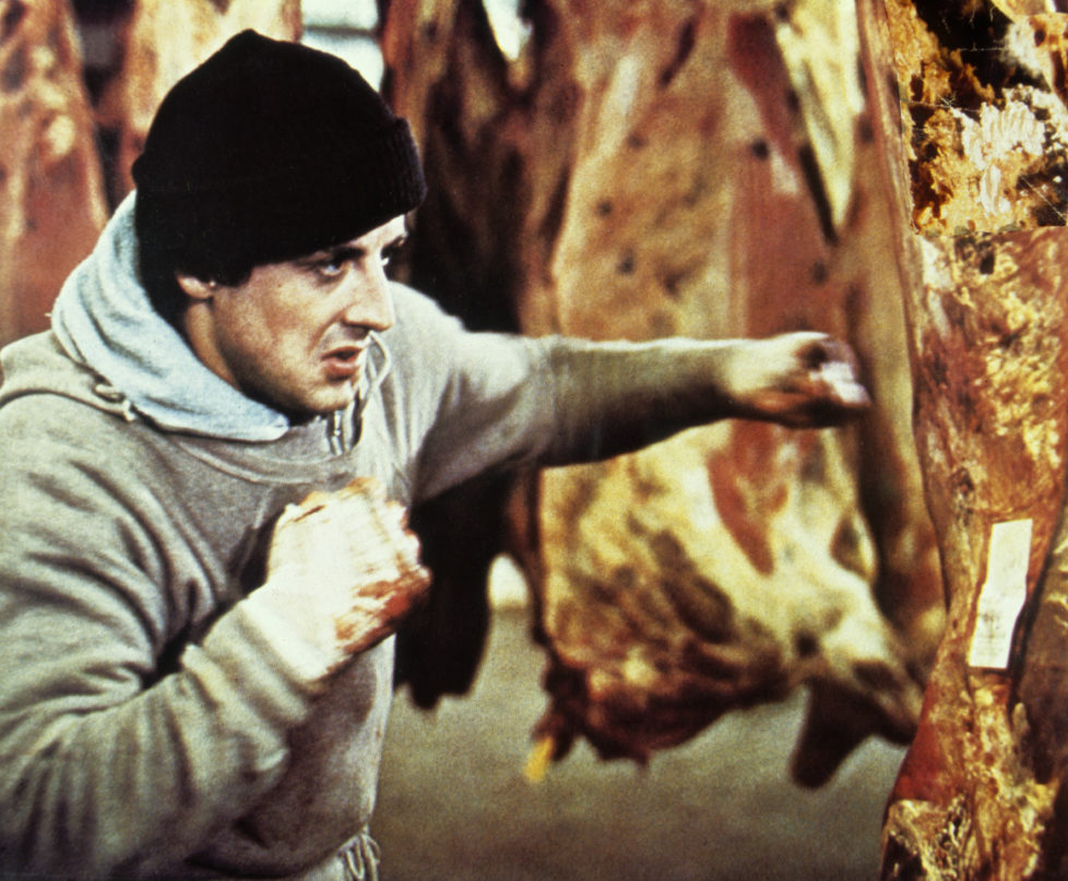 (GERMANY OUT) Stallone, Sylvester *06.07.1946- Schauspieler, Regisseur, USA - Szene aus dem Spielfilm 'Rocky', USA - 1976 (Photo by R?hnert/ullstein bild via Getty Images) *** Local Caption *** 00366796