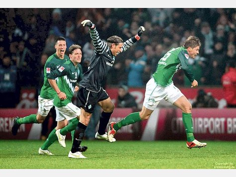 2:2-Sieg für Werder Bremen