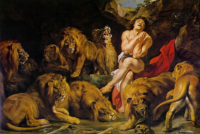 Der Prophet Daniel in der Löwengrube